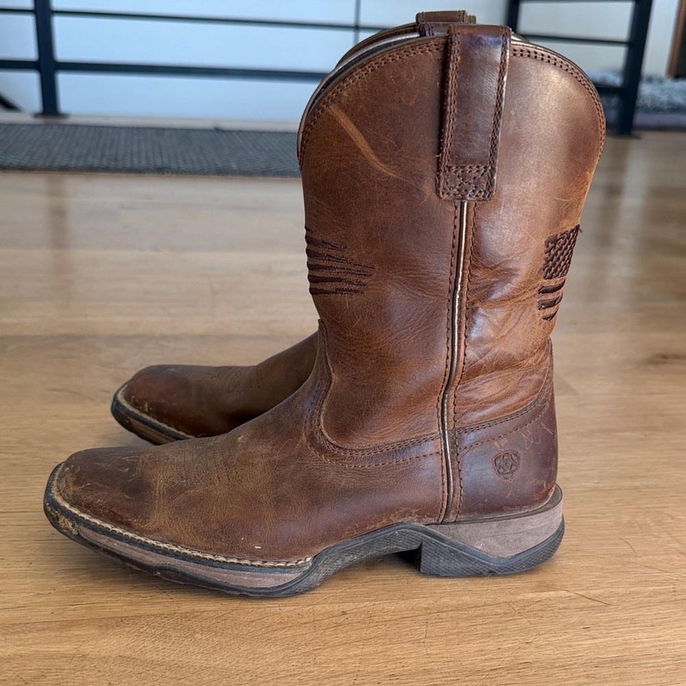 Ariat Kids Brown Leather Boots